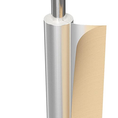 LKZL Tuyaux D'incendie Mousse, Tuyau D'isolation en Aluminium D'auto-Joint D'antigel, Tube D'isolation Antigel de Protection Solaire Extérieure Industrielle (Color : 25mm, Size : 30mm) Cover