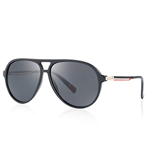 Retro Aviator Sunglasses for Women Men Classic 70s Vintage Trendy Square Sun Glasses