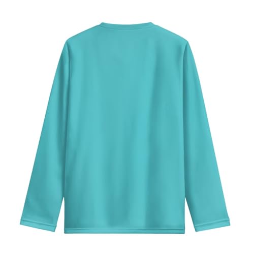 Image of Kids Long Sleeve Shirts for Girls 3-16 Year Old Cute Clothes for Teen Girls Casual Workout Tops