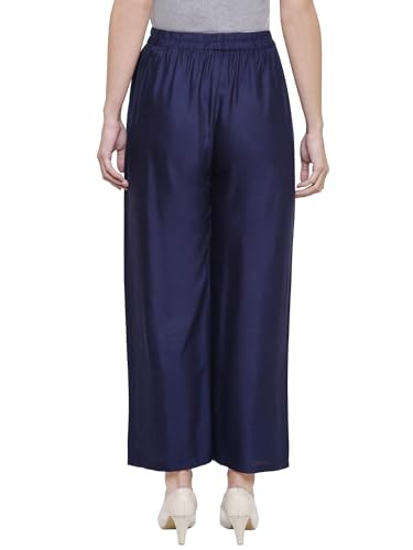 Stylesindia™ Women's Palazzo Pants - Soft Rayon Bottom Pants for Tops, Tees & Kurta Kurtis3