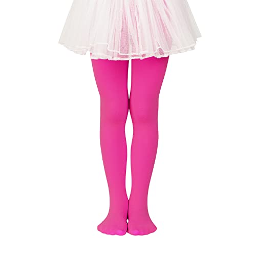 Image of Century Star Girls Ballet Tights for Toddler Kids Dance | Ultra Soft, Opaque, Stretchy With A Comfy Fit-Ideal For Ballet Dance, School Uniforms, Recitals, Halloween And Daily Wear.
