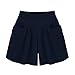 Weite Kurze Hosen Einfarbige Hotpants Fitnesshose Sporthose Yogahose Sweatpants Damen Baumwolle Shorts Gummiband Sommershorts Mit Taschen Bequeme Laufshorts Freizeithosen