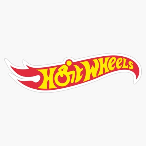 Hotwheels on Wheels Sticker Decal Laptop Car Window Vinyl 5