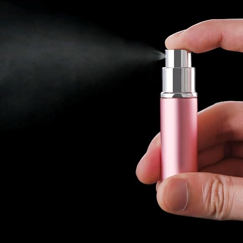 BasicPacking 14 Pieces 5 ml Mini Perfume Spray Bottles, Red Portable Perfume Bottles Refillable Spray Perfume Atomizer Bottle for Purse Handbag Pocket Luggage+ 4 x Funnels - Image 7
