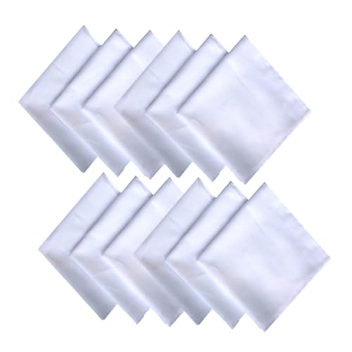 COLLBATH Cotton Tie-dye Painting Handkerchiefs Square Towels Set Lightweight Compact for Diy Projects