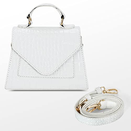 Image of Women's Summer Mini Crossbody Bags, Top Handle Clutch Handbag, Trendy Cute Purse