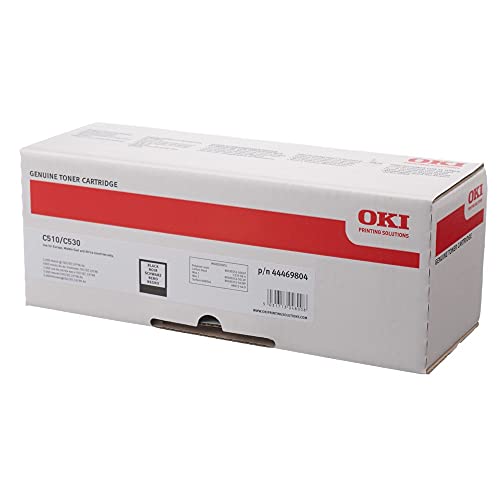 ECOPRO   Tóner original para las impresoras OKI C510 C530 MC561   Negro   de 5.000 páginas A4   Código 44469804