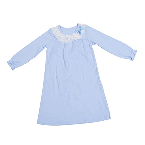 WOFASHPURET 1 Pieza Camisón Encaje Manga Larga Casa y Ocasiones Especiales