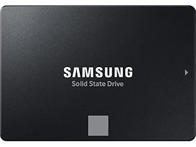 SAMSUNG 870 EVO 4TB 2.5 Inch SATA III Internal SSD (MZ-77E4T0B/AM) , Black