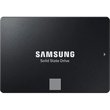 SAMSUNG 870 EVO 4TB 2,5 polegadas SATA III SSD interno (MZ-77E4T0B/AM), preto