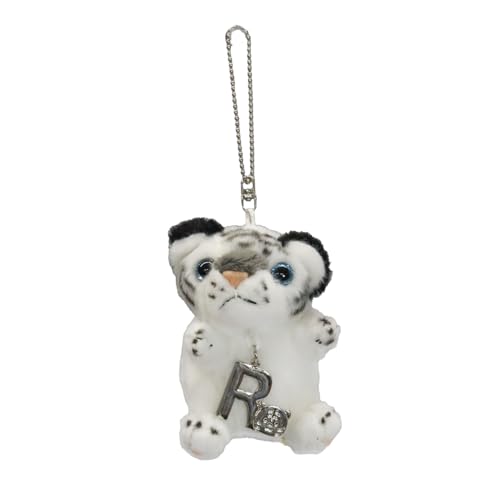 テイクオフ ホワイトタイガー イニシャルチャーム R