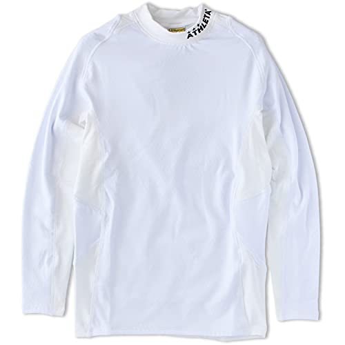 ATHLETA(アスレタ) 裏起毛ウォームベースレイヤーシャツ 01091 Lサイズ ホワイト
