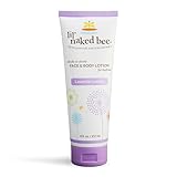 Lil Naked Bee Baby Lotion for Kids (8 oz) Lavender Lullaby Cheeks to Cheeks Face & Body Lotion for Hydrating & Moisturizing Skin