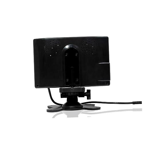 Zerodeko Car Rearview Monitor 7-inch LCD Screen Led Backlight RGB Auto LCD 480x234 Pixels Ir Remote Easy Operation