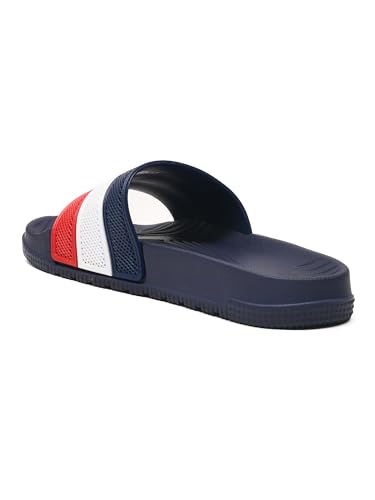 Image of Impakto Men's Casual Sliders | Cushioned Comfort Slip-On Slipper | Lightweight EVA Sole | Slippers for Home & Outdoor Use