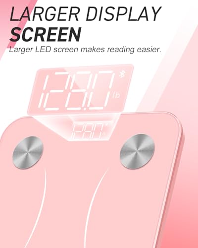 Image of INSMART Smart Scale for Body Weight, 0.1lb High Accuracy, 24 Metrics