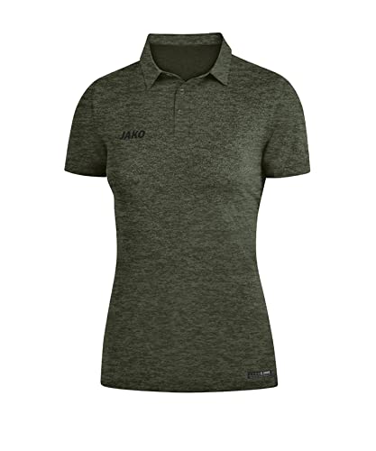 Jako 6329 Premium Basics - Polo Donna, Verde, 36