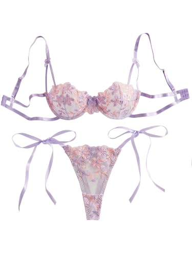 Image of Lilosy Sexy Lingerie Set 2 Piece Women Bra and Panty