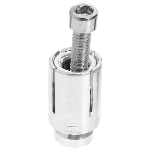 Tapones de extremo de manillar de acero inoxidable tornillo 6mm para motocicleta y vehículo eléctrico