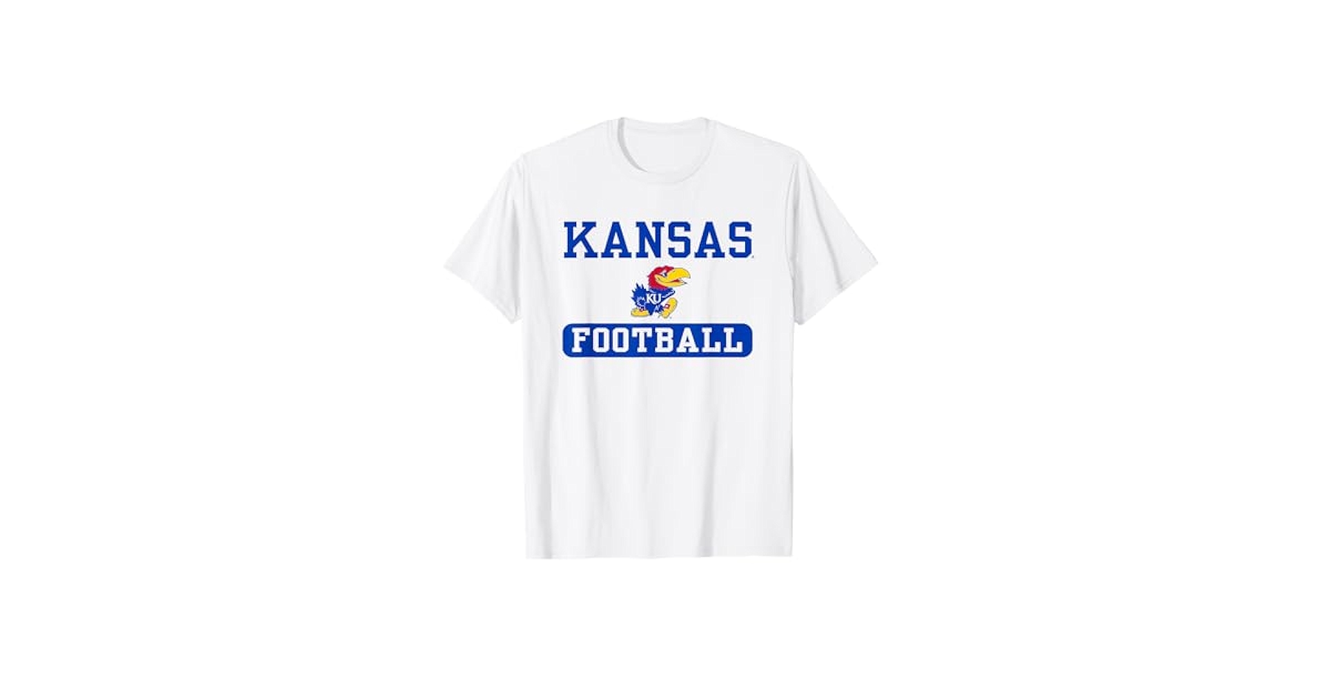 KANSAS JAYHAWKS Tシャツ Lサイズ New KU Kansas Jayhawks Mens Sizes L-2XL Blue Adidas Shirt
