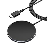 【Große Kompatibilität】: Kompatibel mit allen Qi-fähigen Geräten; die magnetische Ausrichtung funktioniert nur mit iPhone 12-Modellen