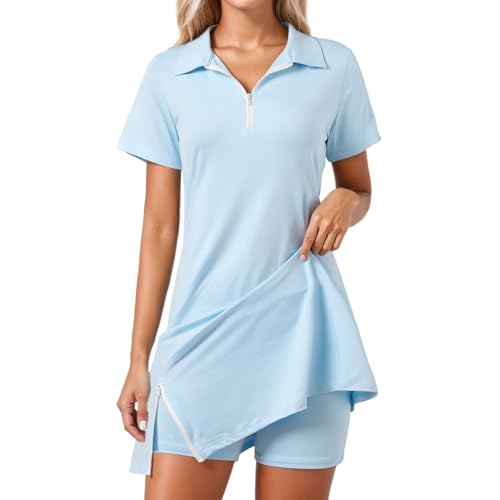 Robe de loisirs anti-transpiration jupe de sport active extensible pour éviter le frottement
