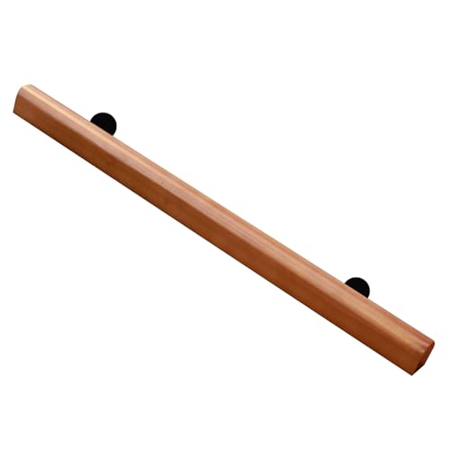 3FT Wooden Stair Handrail,Staircase Indoor Outdoor Handrail,Wall Mounted Barrier Free Stair Handrail for Corridor,Attic,Deck,Kindergarten Guardrail
