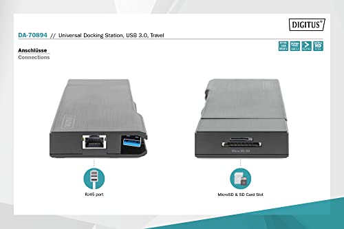 Docking Station USB-C para solucionar la falta de puertos con HDMI VGA y RJ45 3