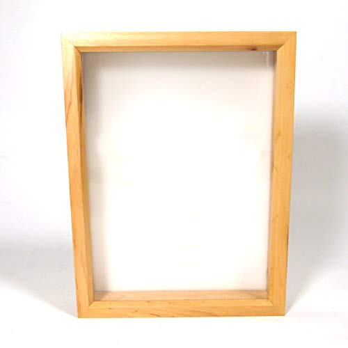 Boîte à insectes en bois naturel 23 x 30 cm abri de nidification à suspendre