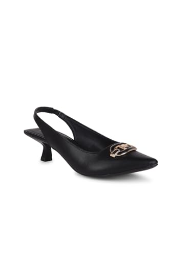 Image of Bata Women Kitten Heel Pumps