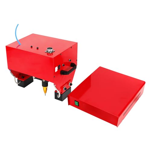 APOUDM Marking Machine Portable Pneumatic Marking Machine VIN Code Chassis Number Engraving Machine for Letters Serial Numbers VIN Code Chassis Number Date Graphics