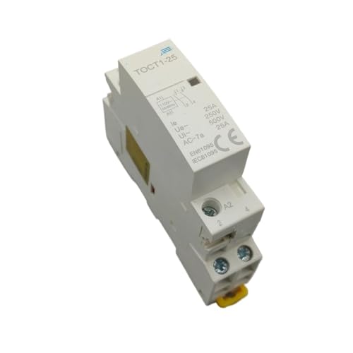 Contacteur modulaire TOCT1 2P idéal pour automatiser les éclairages de votre maison en 110V