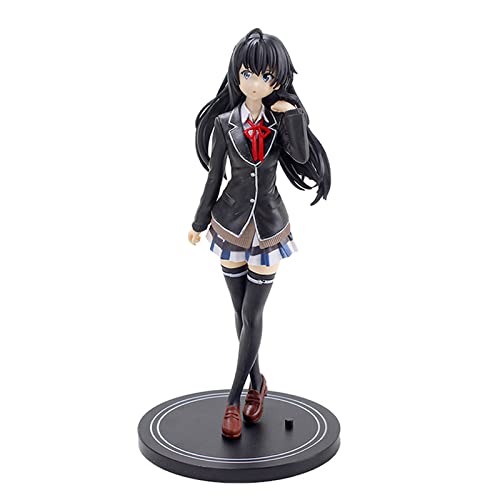 Zhongkaihua My Teen Romantic Comedy Snafu Figure Anime Yukinoshita Yukino Figure Model Action Figure Desktop Ornaments Collectable Gifts 17CM