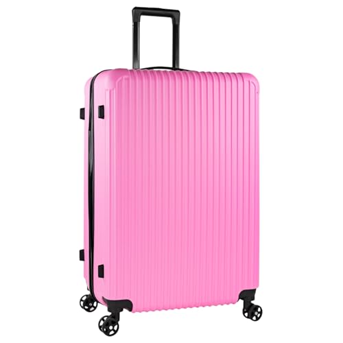 ITACA - Maletas Grandes De Viaje Rígidas Ligeras con 4 Doble Rueda 360° Maleta Grande 23 Kilos Alta Resistencia Maleta XL Duradera, Fucsia
