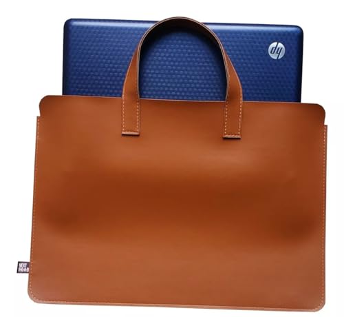 Sacola com Alça Para Notebook Caramelo