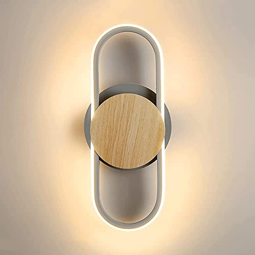 12W LED�E�H�[�������v - �V���v���ȘL����Q���̃x�b�h�T�C�h�Ɩ��ɍœK�ȁA�f�B�X�N�����{�f�B�t���O���[���^�������O�����v�AAmazon�Ŕ̔����̃N���G�C�e�B�u���C�g