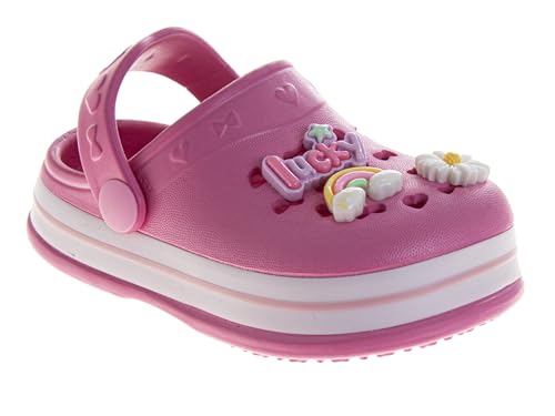 Image of Josmo Kids Double Buckle Sandals Boys Girls Adjustable Back Strap Summer Beach Pool Sandal (Size 5-10 Toddler)