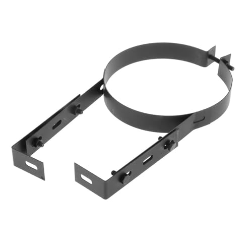 Support de tuyau de cheminée inox 28 cm pour éviter les conduits instables