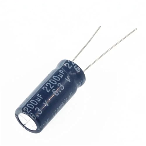 Condensateur 2200uF 6.3V aluminium radial 2200MFD pour carte mère PC et TV