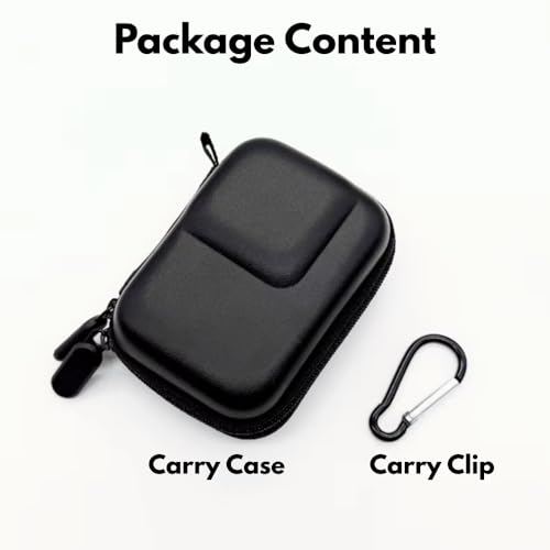 Image of yantralay Portable Storage Bag Case for Action 5 Pro /4 /3 and GoPro Hero 13 /12, Compact Travel Mini Camera Case, Shockproof Protective Carrying Pouch