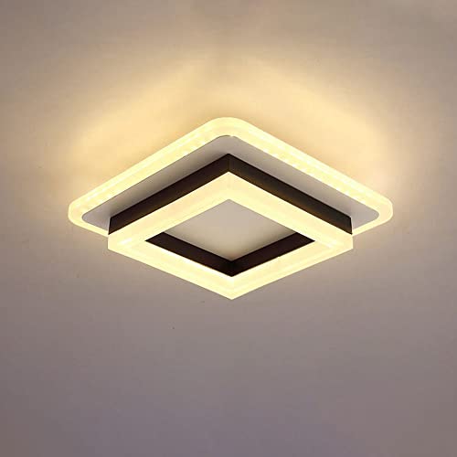 Plafonnier carré nordique LED pour éclairer efficacement les couloirs sombres