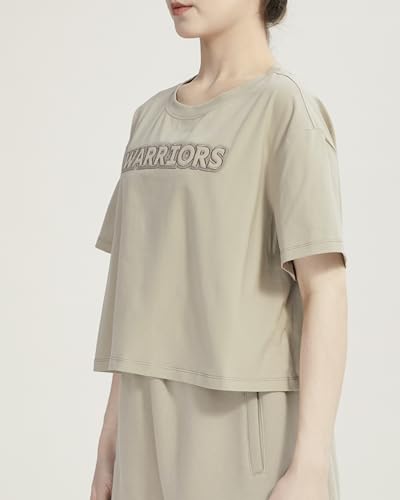 Image of Pro Standard NBA Womens Womens NBA Neutral Cotton Short Sleeve Boxy Tee
