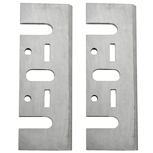 E-outstanding HSS Planer Blade Replacement for Makita 1900B, KP0800K, DeWalt D26676, DW680, Bosch, 3-1/4-Inch 82mm