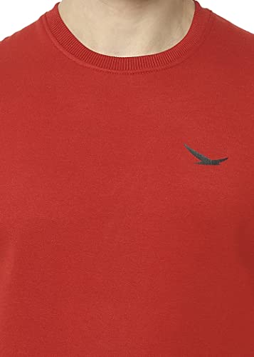 Image of HiFlyers Men's Cotton Blend Casual Crew Neck Sweatshirt