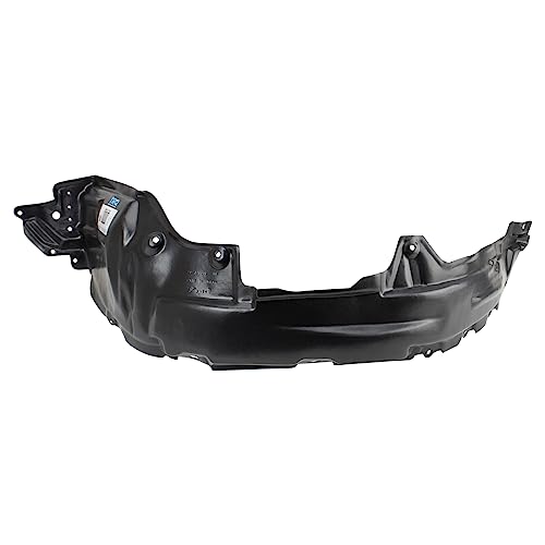 Image of TRQ Front Driver and Passenger Side Inner Fender Liner Set Compatible with 2009-12 Toyota RAV4 with Fender Flares North America Built Models
