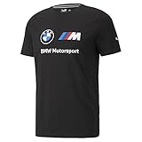 BMW M Motorsport Essentials Herren-T-Shirt mit Logo Schwarz Limited Edition (S)