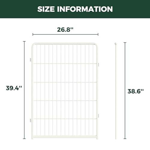 Image of FXW Homeplus Indoor Dog Playpen, 40 inch H, 2 Panels, for Medium & Large Dogs