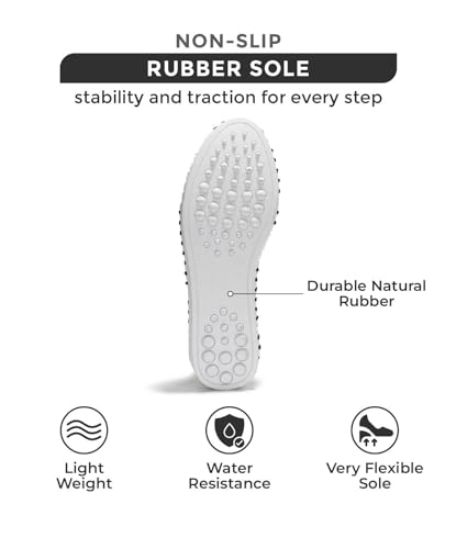 Project Cloud Flats for Women Footwear, Memory Foam & Flexible Outsole Loafers for Women's Fashion Sneakers - Womens Shoes, Sockless Wear Machine Wash Shoes for Women (Petunia)4