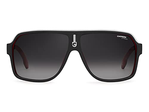 Carrera Sonnenbrillen 1001/S Matte Black Red/Grey Shaded 62/11/140 Unisex