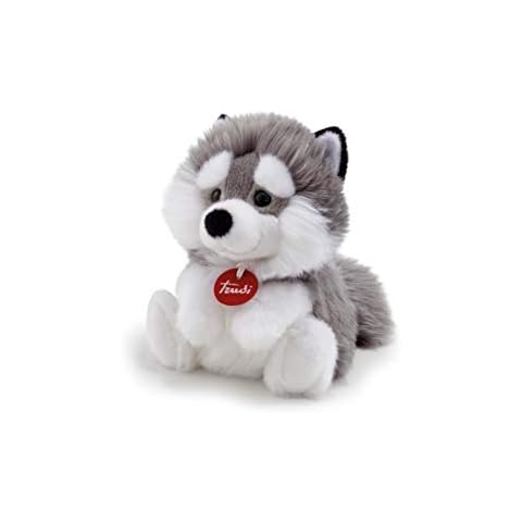Trudi Fluffy Husky Plush Toy – Soft and Cuddly Cover